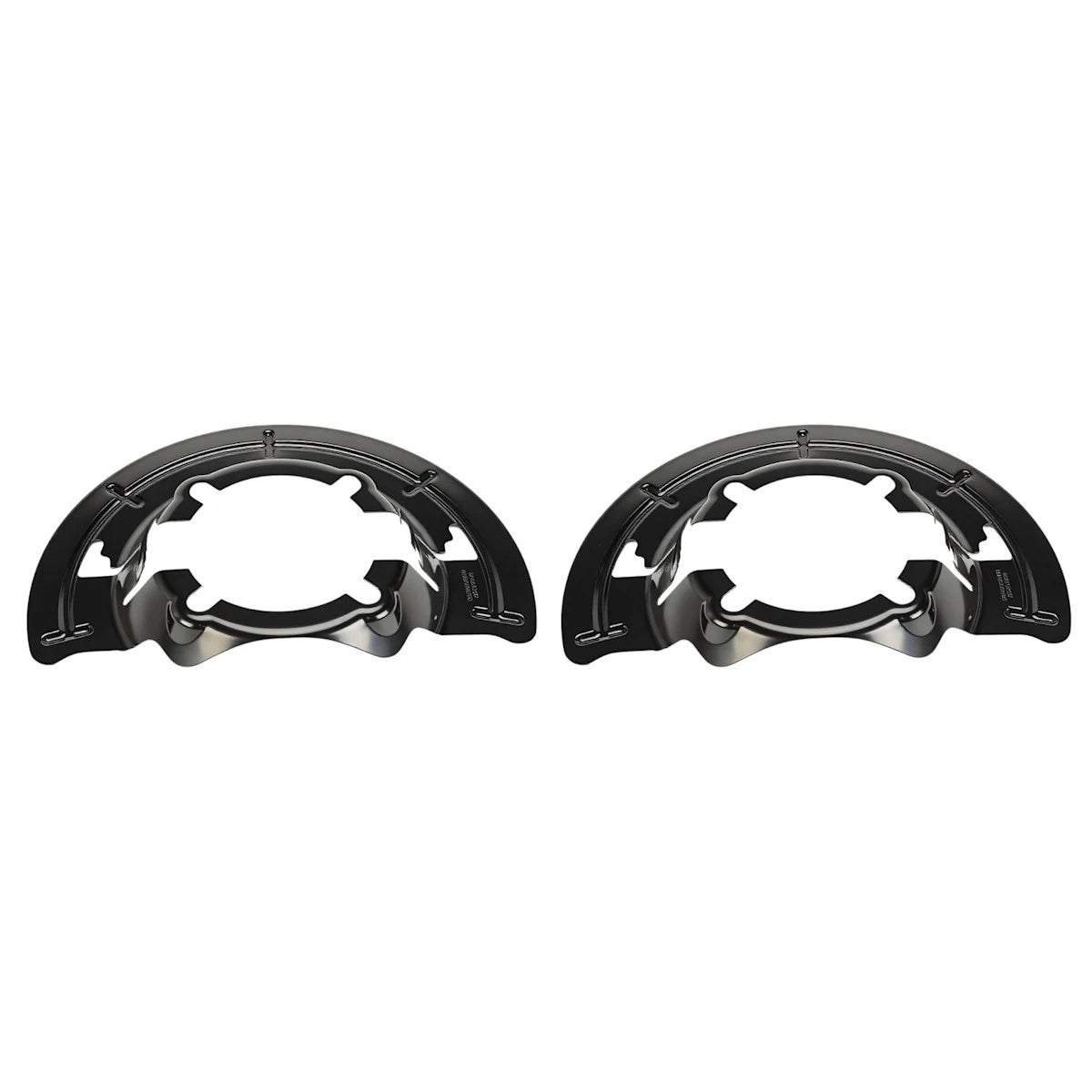 Set of 2 Brake Dust Shields for Ford Excursion F-450 (1999–2005) 18087031