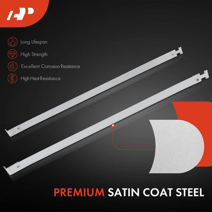 2X Steel Fuel Tank Straps for Dodge Neon (2000–2005)