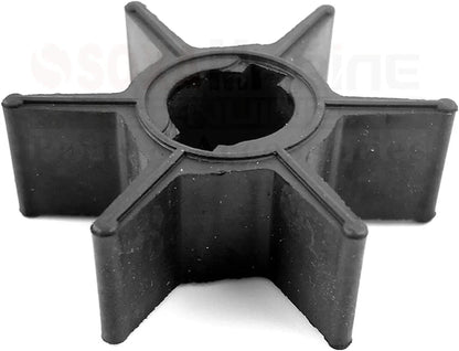 Water Pump Impeller & Key for Johnson Evinrude 2HP 2.3HP 3HP 3.3HP (N/A)