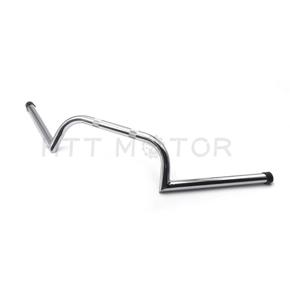 7/8" Chrome Motorcycle Drag Bar Handlebar for Harley Honda Suzuki Yamaha