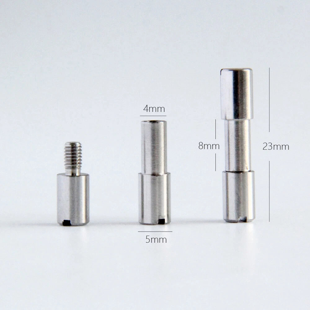 10X Stainless Steel Handle Knife Fasteners for DIY Projects