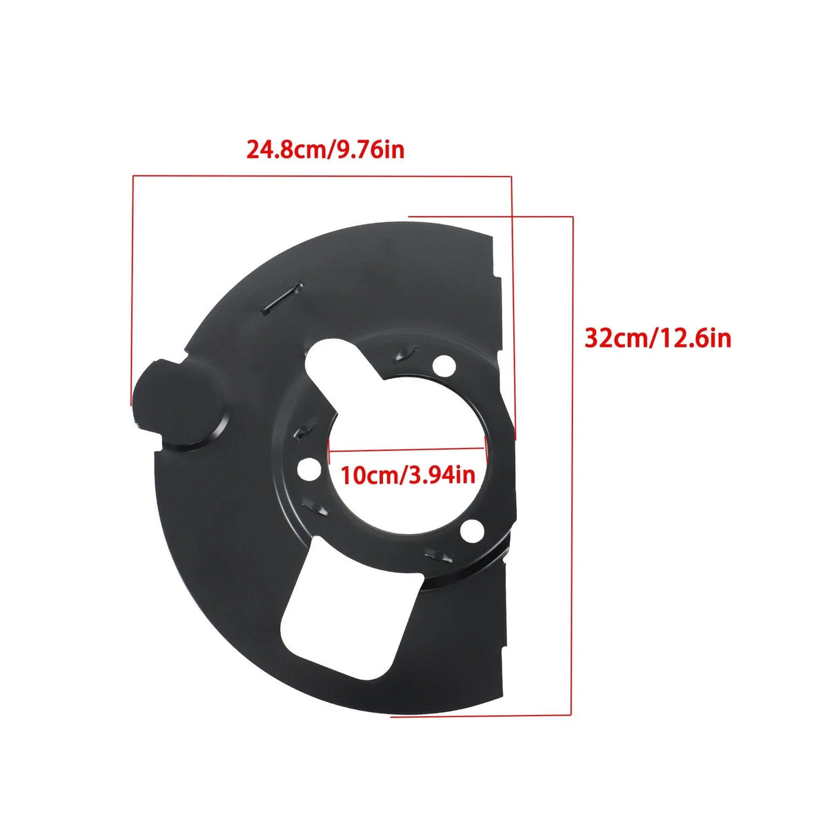 Front Driver Left Side Brake Dust Shield for Chevrolet Silverado 1500, Tahoe (2007–2014)