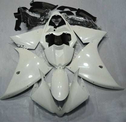 Fairing Kit for Yamaha YZF R1 (2012–2014) Pearl White ABS Injection w/ Tank Cover