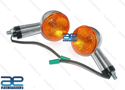 Indicator Pair Chrome for Royal Enfield Meteor 350, Classic 350 (2020–2023) RAN00044