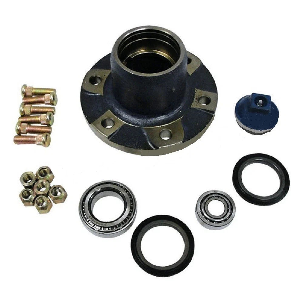 Front Hub Set for Ford New Holland 63680 67370 67371 84349 (E0NN1190AA, C9NN1104D)