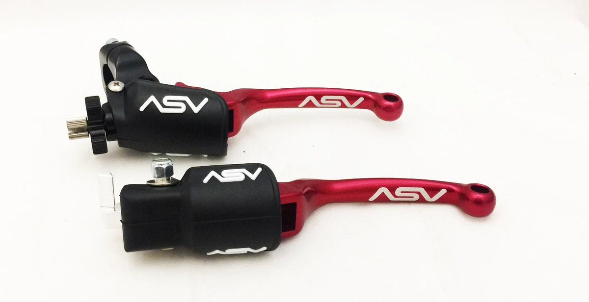 2X Front Brake Clutch Perch Levers for Kawasaki KFX 400 700 (All Years)
