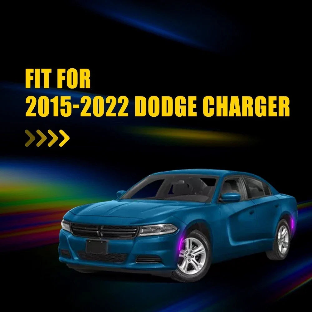 4X LED Side Marker Lights for Dodge Charger (2015–2023)
