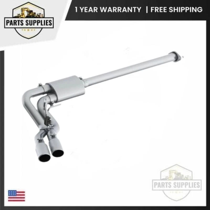 S5260AL Cat-Back Exhaust for Ford F-150 (2015–2020) 3in Alu Steel
