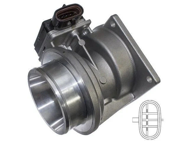 Mass Air Flow Sensor for Mazda B4000 (1994) VJ445WZ
