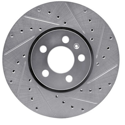 Rotor Set for Volkswagen Beetle (1999–2010) | Drilled and Slotted | ALX-PAU-DF-7612-74024-CLA1