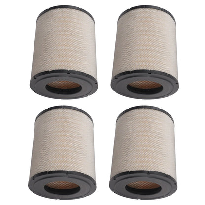 Set of 4 Air Filters for Freightliner Columbia (2000–2013) LAF1849 P527682 RS3518