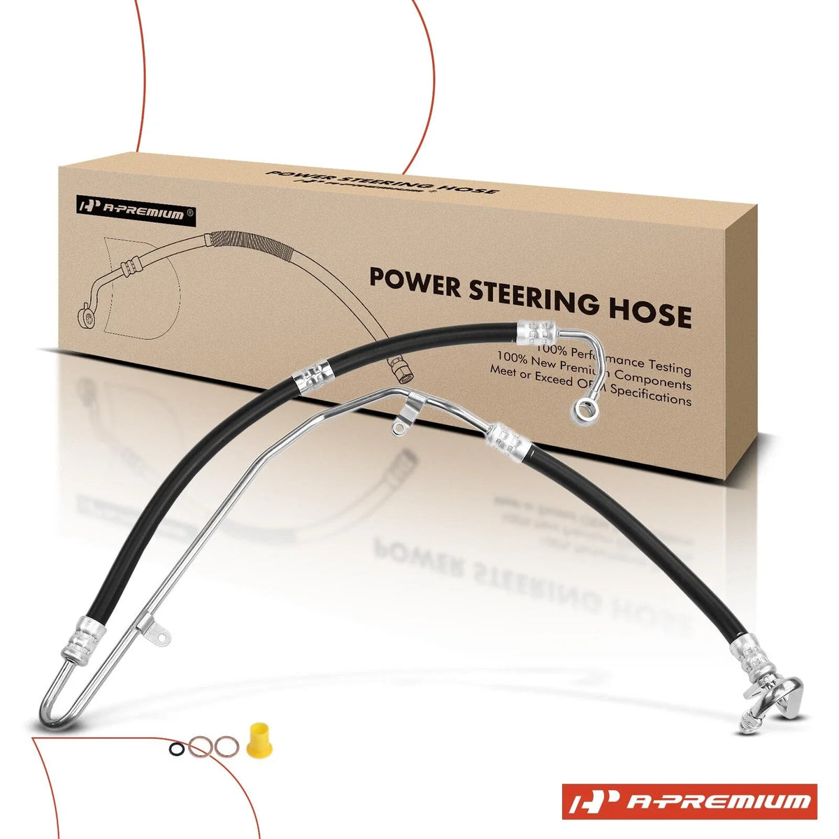 Power Steering Pressure Line Hose for Mercedes-Benz E350 (2006–2009)