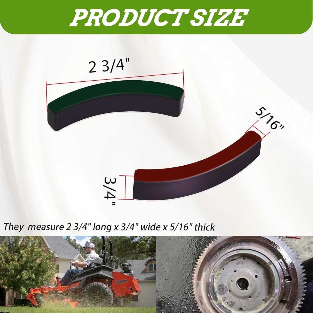 2Pcs Flywheel Magnets for Kohler Courage, Command, Magnum, K-Series, M-Series