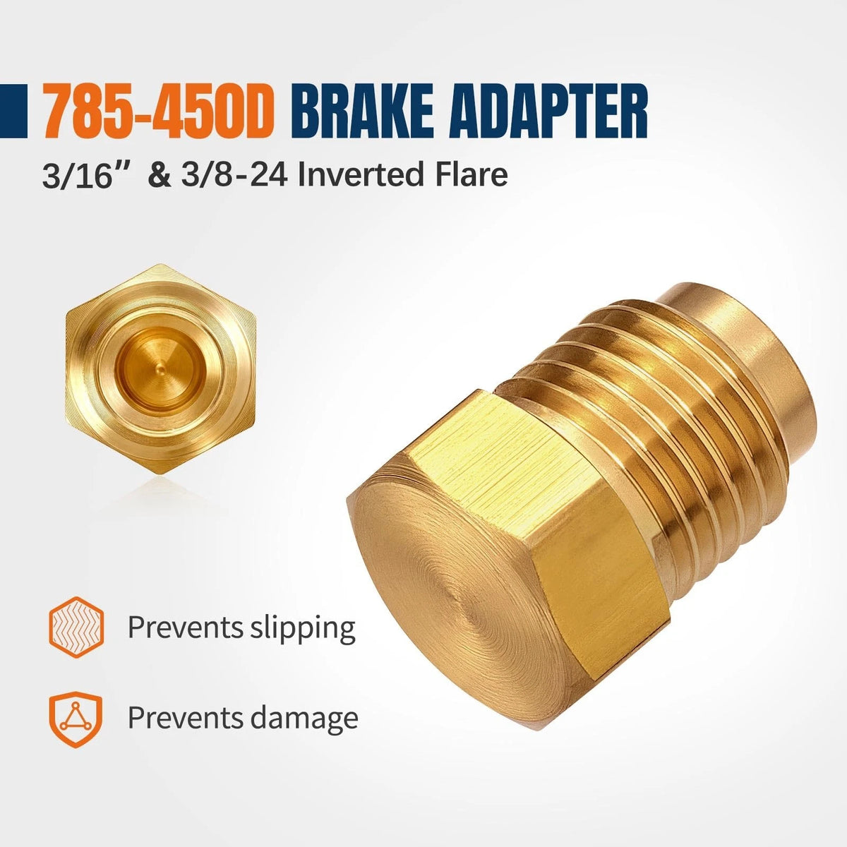 4PC Brass Brake Line Plug and Cap Kit for Universal Applications