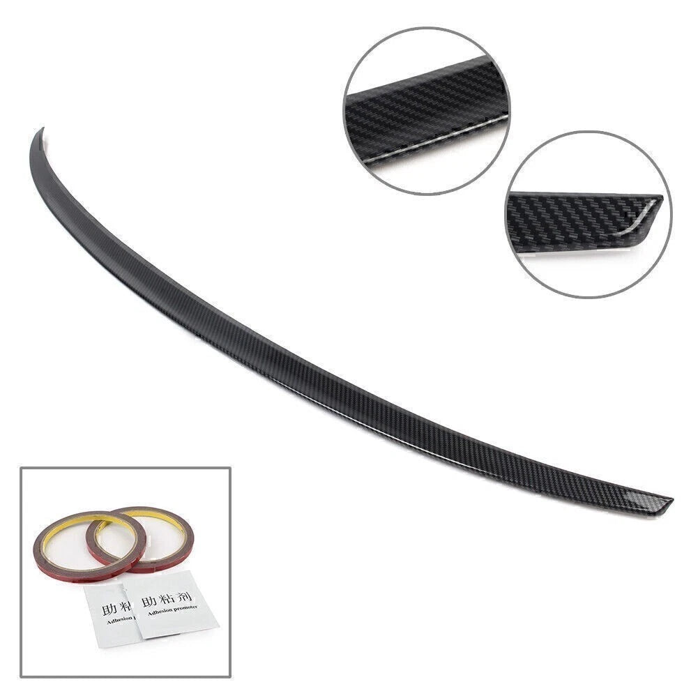 Carbon Fiber Rear Trunk Spoiler for Audi A3 (2014–2019)