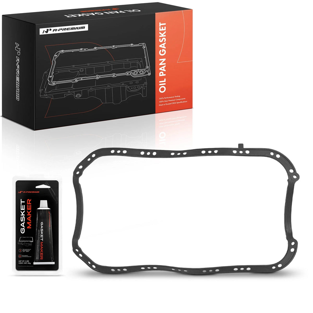 Oil Pan Gasket Set for Honda Civic, Civic del Sol (1996–2005) 11251P2A014, 11251P2FA01, OS30690R
