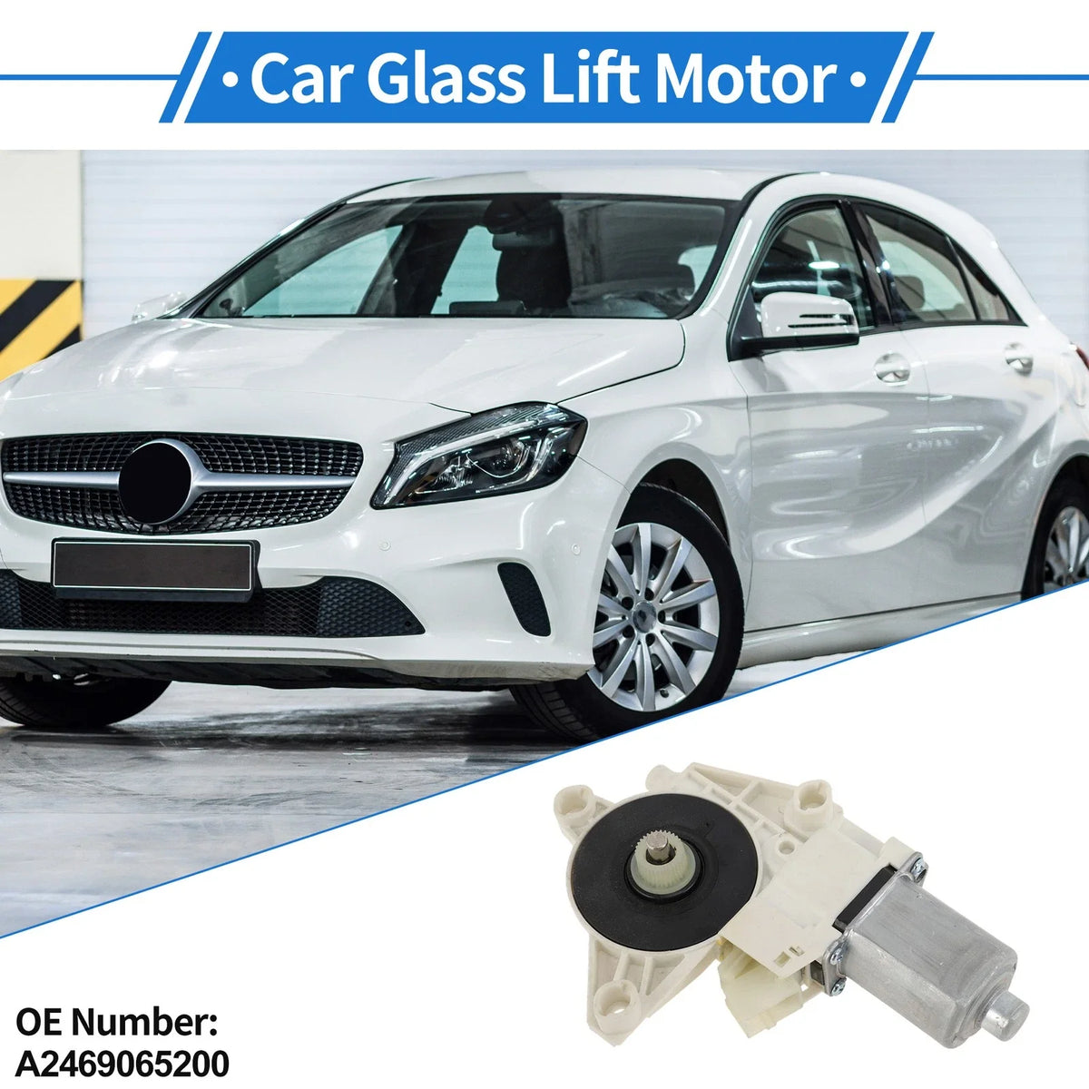 Power Window Regulator Lift Motor No.A2469065200 for Mercedes-Benz A180 (2013–2018)