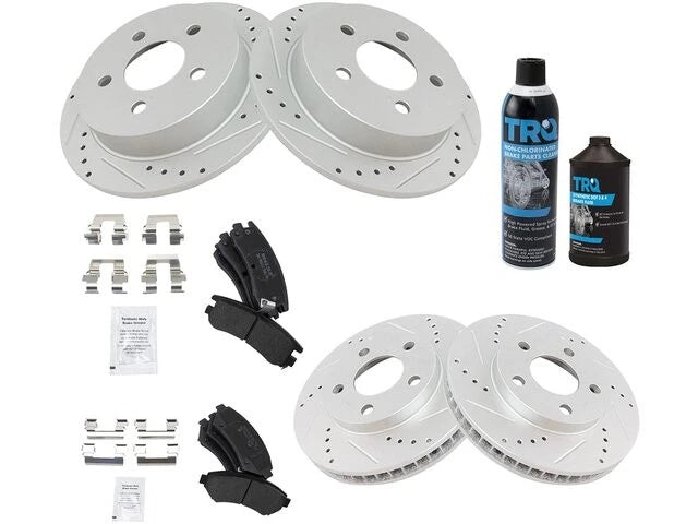 Brake Pad and Rotor Kit for Pontiac Grand Prix (1997–2003) 62627TNQB