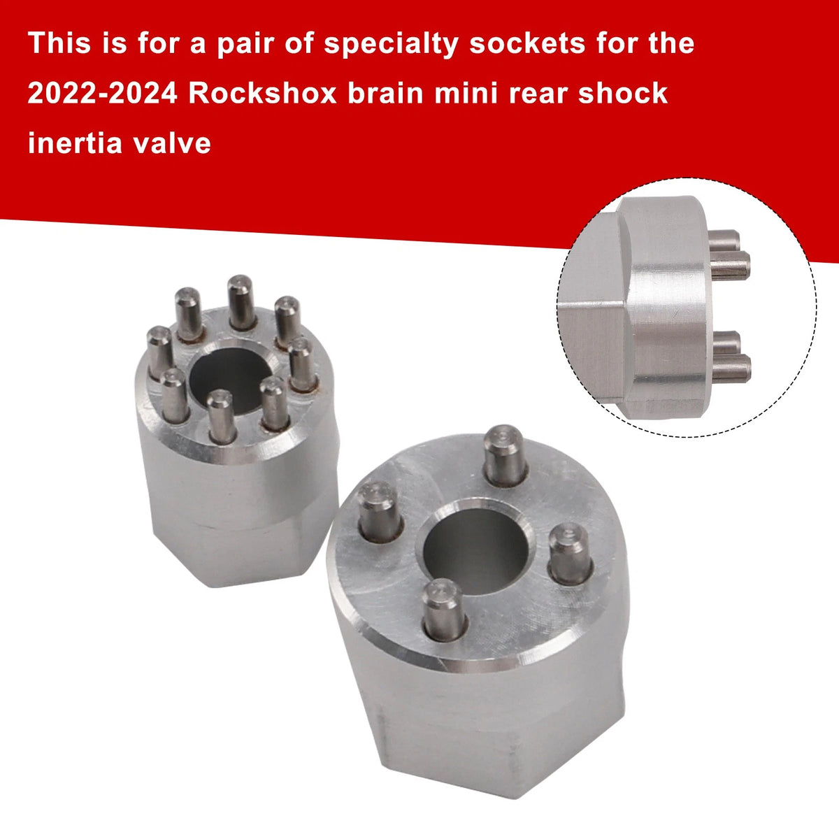 RockShox Brain Inertia Valve Tool Socket Set for Specialized MINI Shock