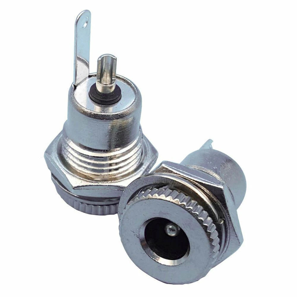 20Pc 5.5mm x 2.1mm DC Power Supply Jack Plug Socket Female Panel Mount Connector