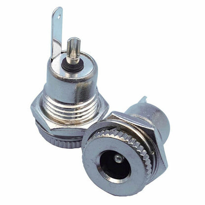 20Pc 5.5mm x 2.1mm DC Power Supply Jack Plug Socket Female Panel Mount Connector