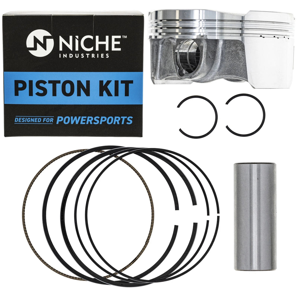 Piston Gasket Spark Plug Kit for Kawasaki Teryx KRX 1000 (2019–2023) MK1011893, 13001-0824, 13001-0807