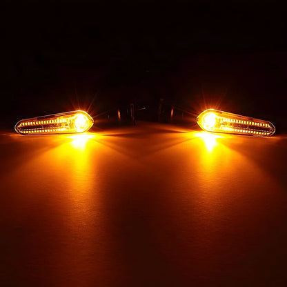 Set of 4 LED Turn Signal Indicator Lights for YZF R1 R3 R6 R6S MT-07