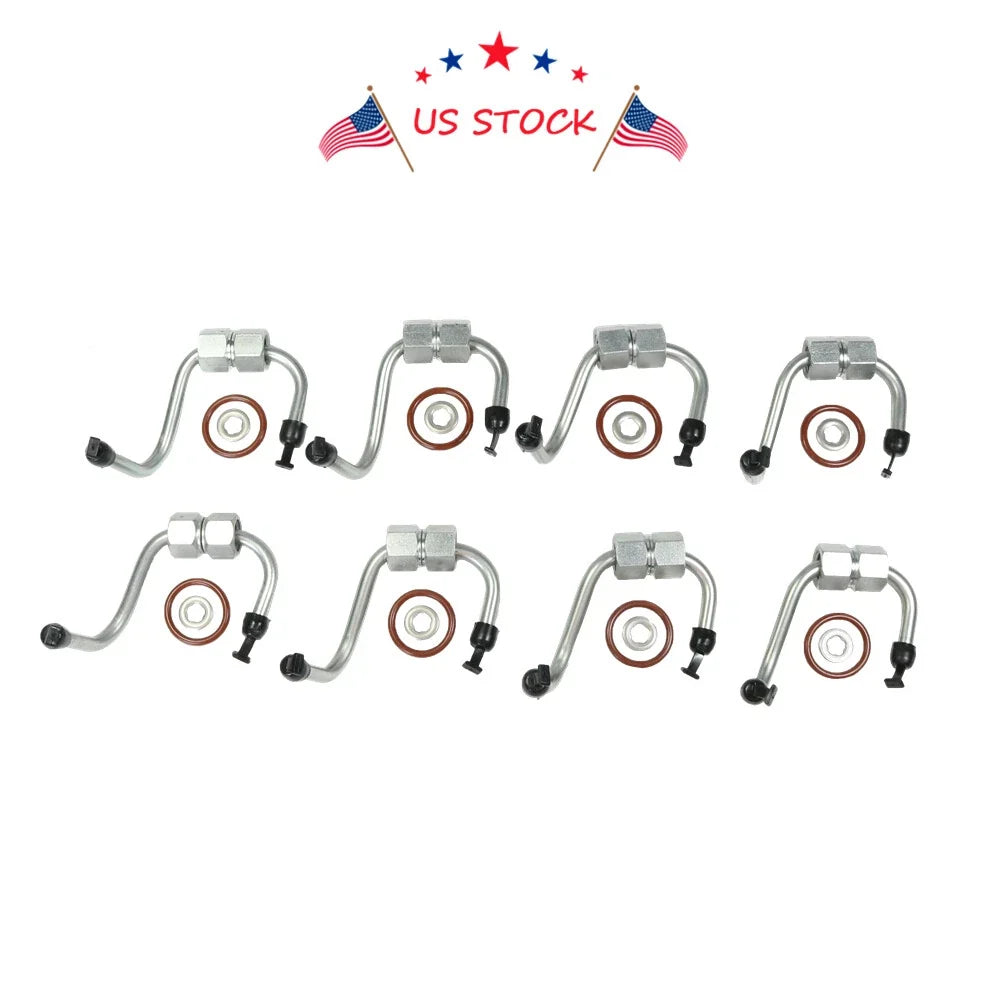 Set of 8 Fuel Injector O-Ring Seals for Ford 6.4L Diesel (2008–2010)