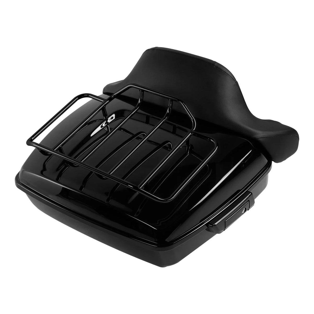 Chopped Trunk Pad Solo Mount Rack Plate for Harley Road Glide (2014–2023)