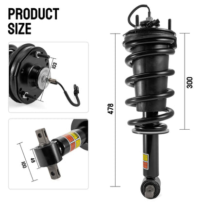 Set of 4 Front Strut Assemblies / Rear Shock Absorbers for Chevrolet Suburban Tahoe (2015–2020)