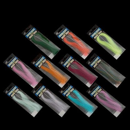 Holographic Hook Jigs for Universal Use (UV Tinsel Twisted Tying)