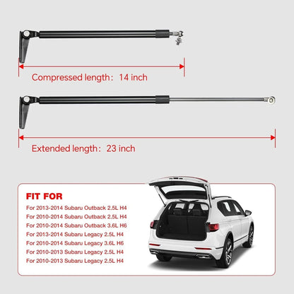 2X Rear Hatch Lift Supports Struts for Subaru Legacy Outback (2010–2014)