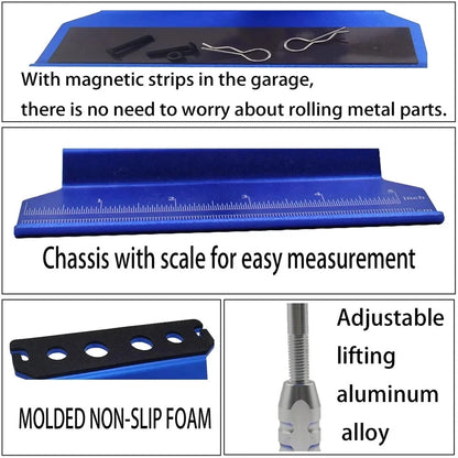 360° Rotation RC Car Repair Work Stand Tool Set (523 PCS)