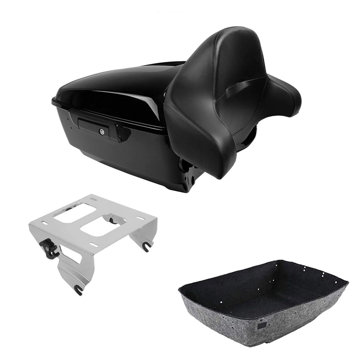Solo Mount Rack for Harley Touring CVO Road Glide (2014–2026)