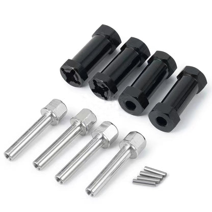 25mm Hex Wheel Hub Extender for Axial SCX10 D90 AX10 CC01 F350 (2010–2023)