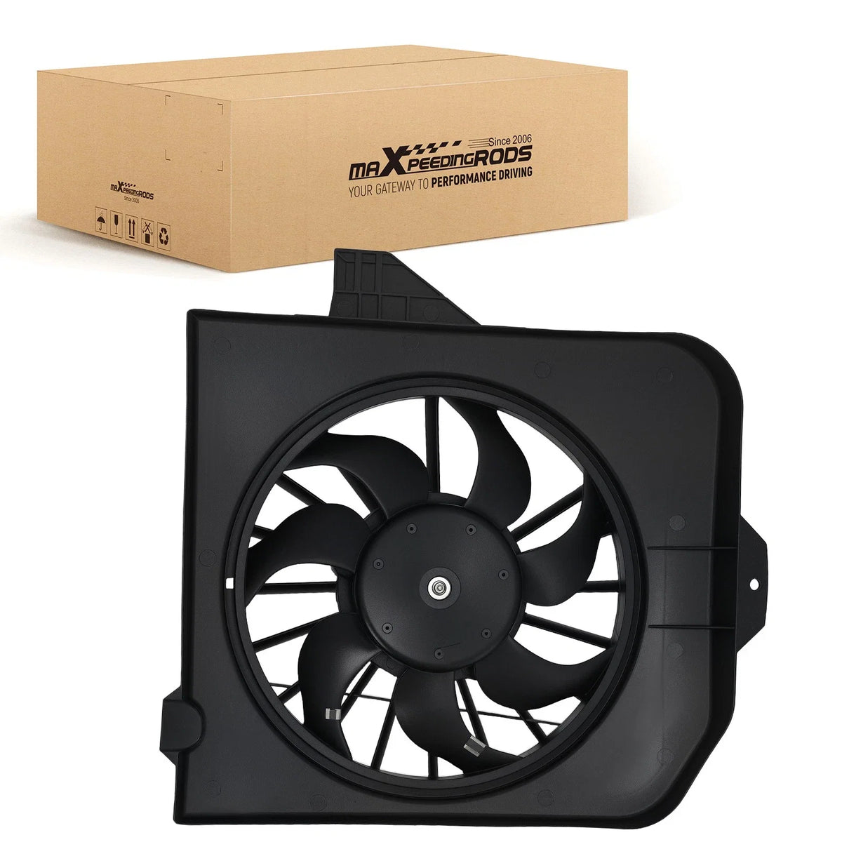 A/C Cooling Fan Assembly Right for Dodge Grand Caravan (2001–2005) CH3113102