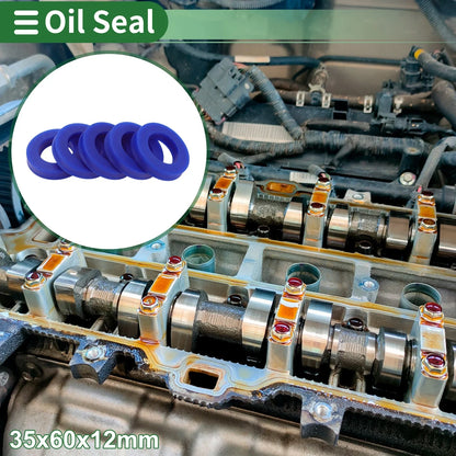Set of 5 Oil Seal Rotary Shaft Seal 35x60x12mm High Pressure for Various Models