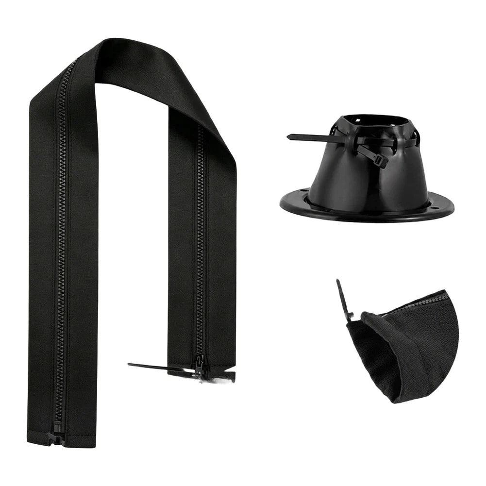 Waterproof Trolling Motor Cable Sleeve with Zipper for