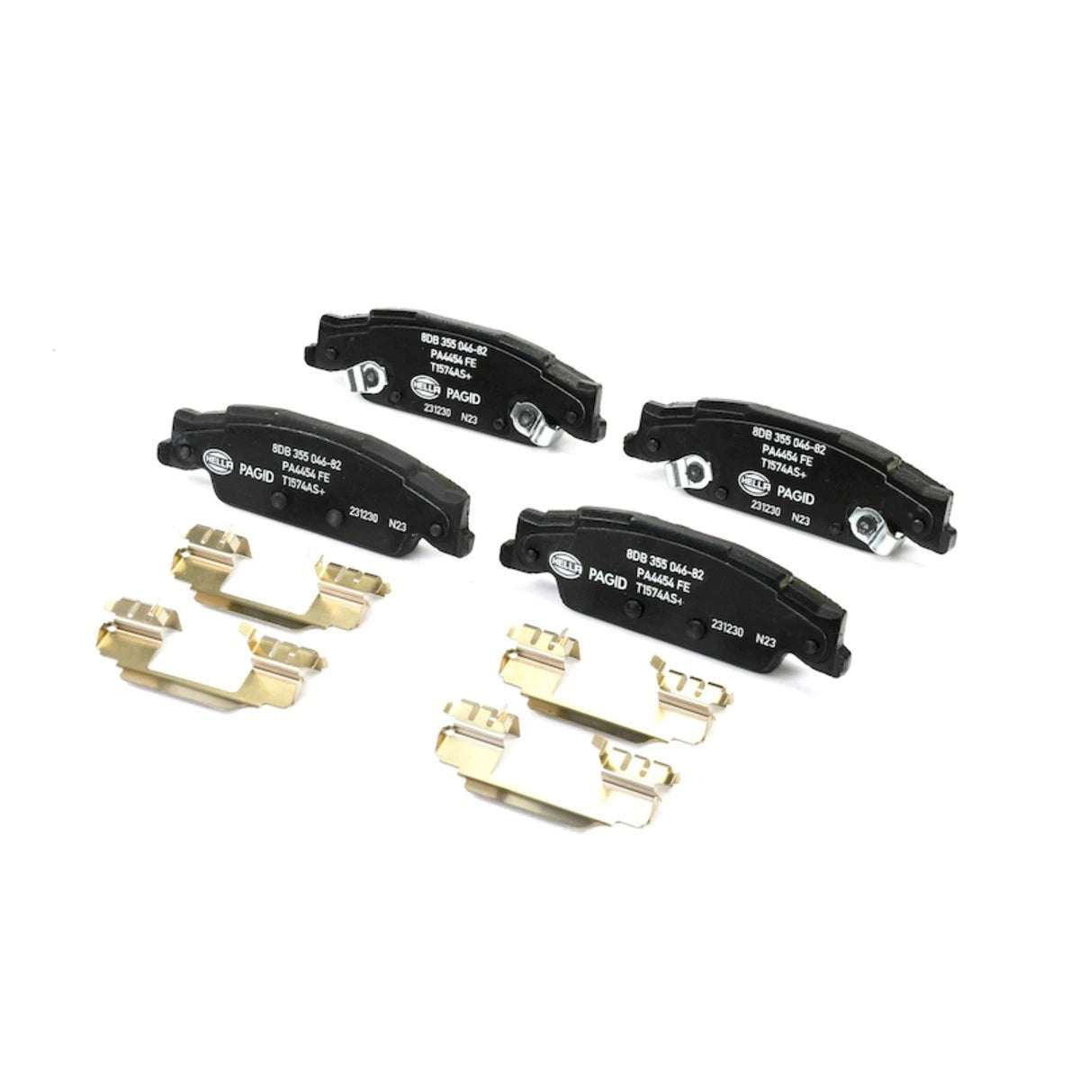 Set of 4 Brake Pad Sets for Cadillac STS (2005–2011) SET-H57355035811-E