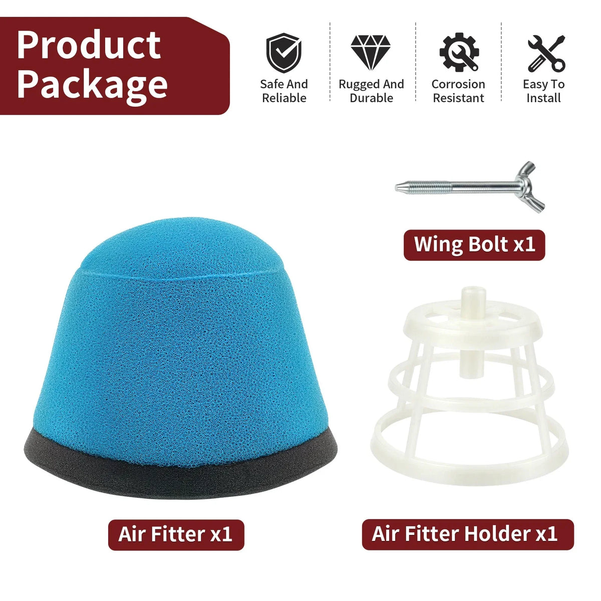 Air Filter Cage for Suzuki RM80 RM80S RM85 RM85L (13791-02B00)