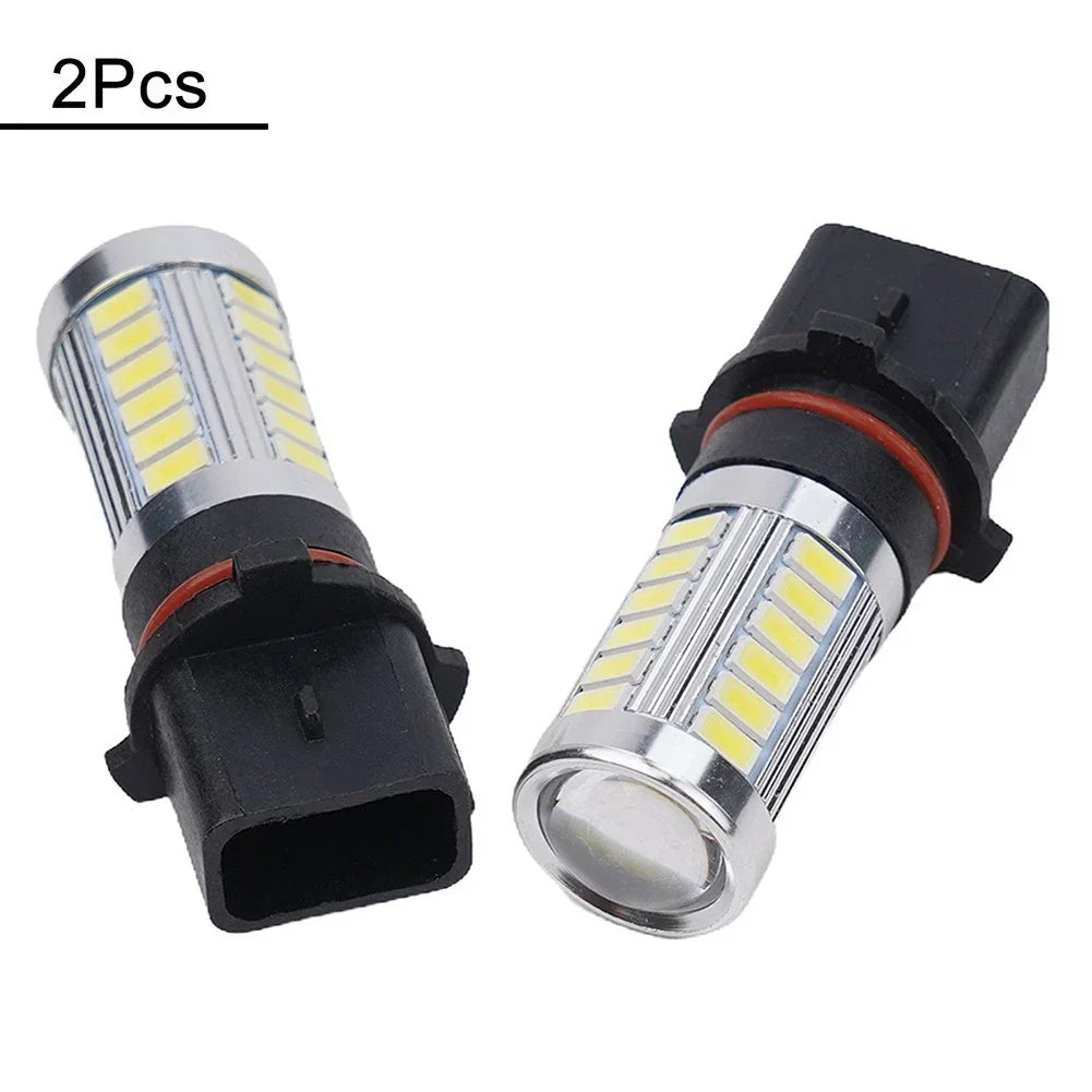 2 x P13W White LEDs Fog Lights and DRL Applications for A4 B8 (2008–2016)