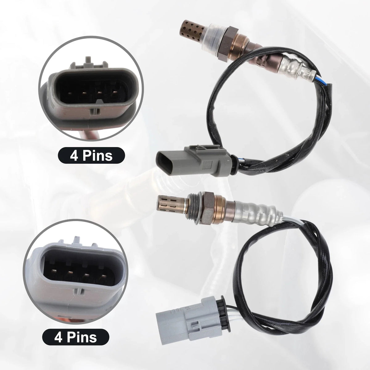 Set of 4 Upstream Downstream Oxygen Sensors for Chevrolet Blazer (No. 250241133)