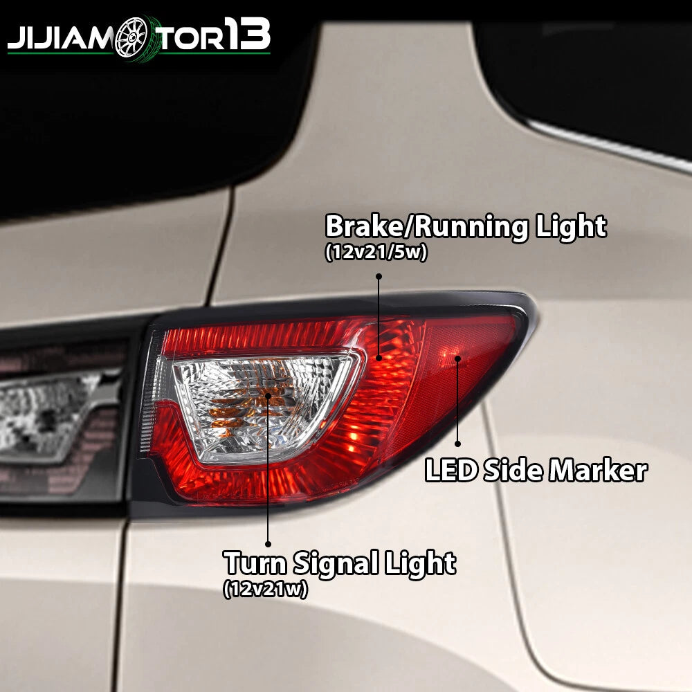 Pair Tail Lights for Chevy Traverse (2013–2017) J-02RLA45H1ARD, GM2805112