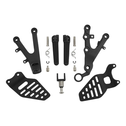 Front Rider Driver Foot Pegs Footrest Bracket for Yamaha YZF-R6 (2006–2016)