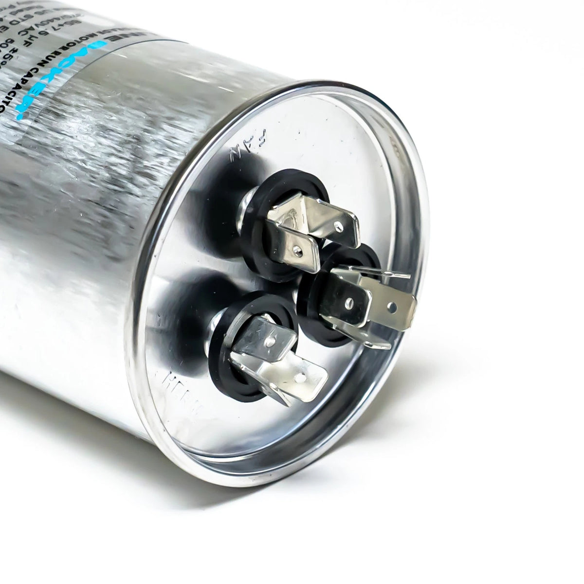 Capacitor Round Dual Run 85 + 7.5 uf mfd 370/440 Volts for HVAC Motors