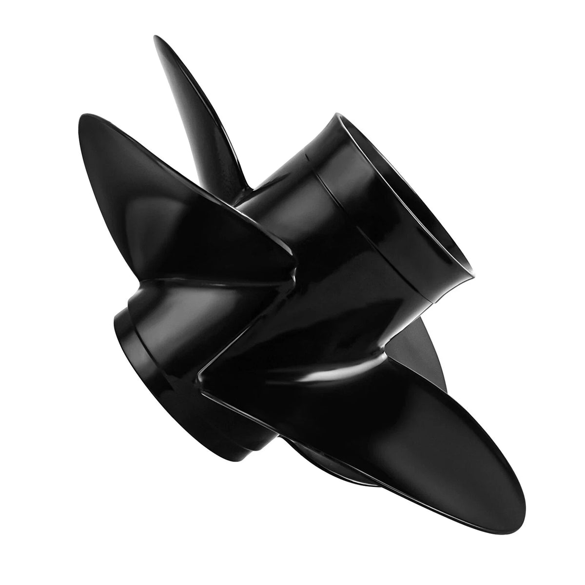 4-Blade Outboard Propeller for Mercury 40-140HP (15 Tooth, RH)