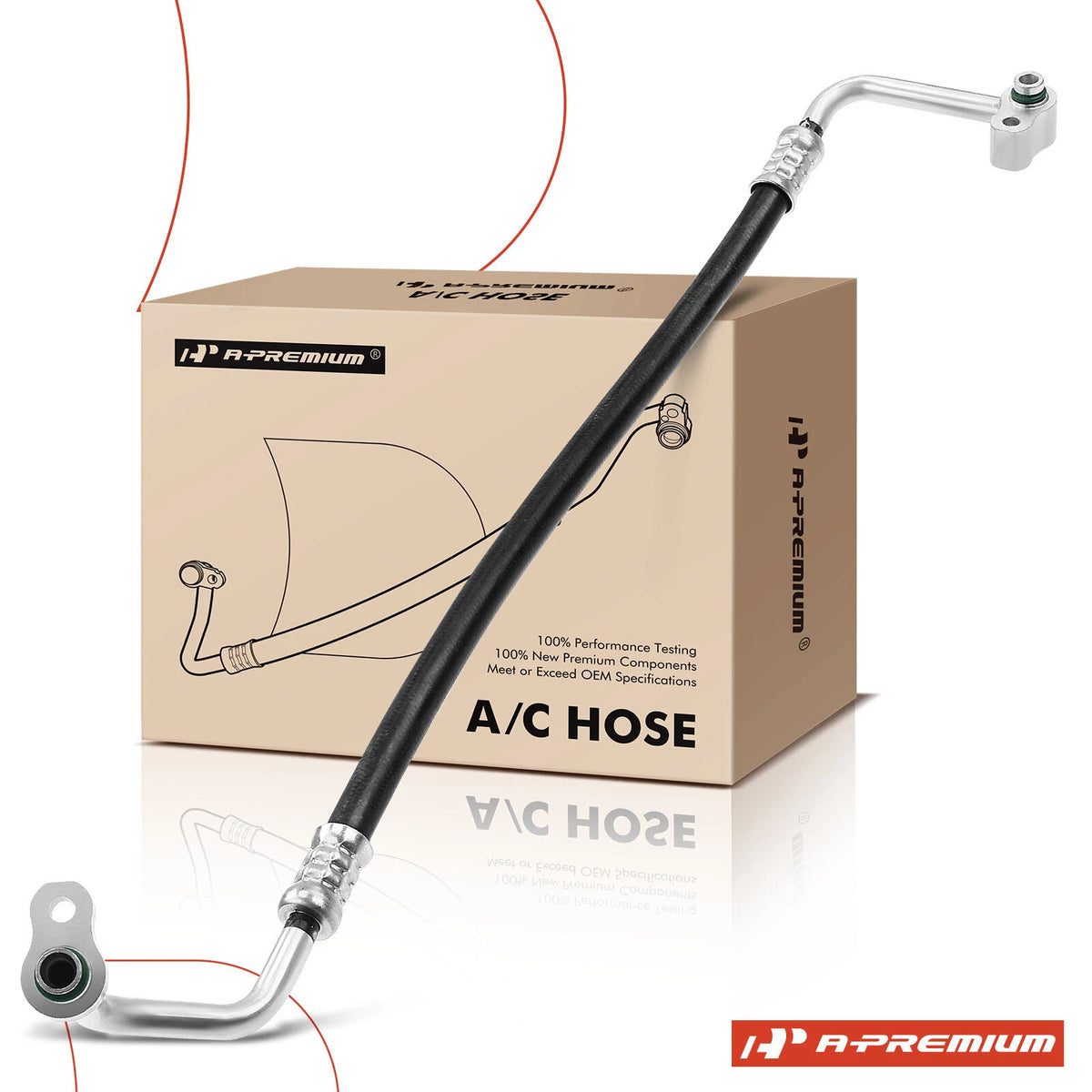 A/C Refrigerant Discharge Hose for Kia Sorento (2003–2006) HA111272C, 34-64287