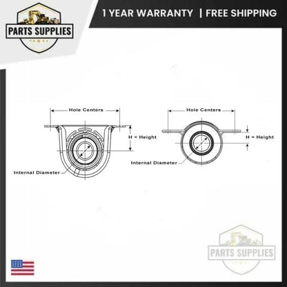 Driveshaft Center Support Bearing for Mitsubishi Outlander (2012–2018)