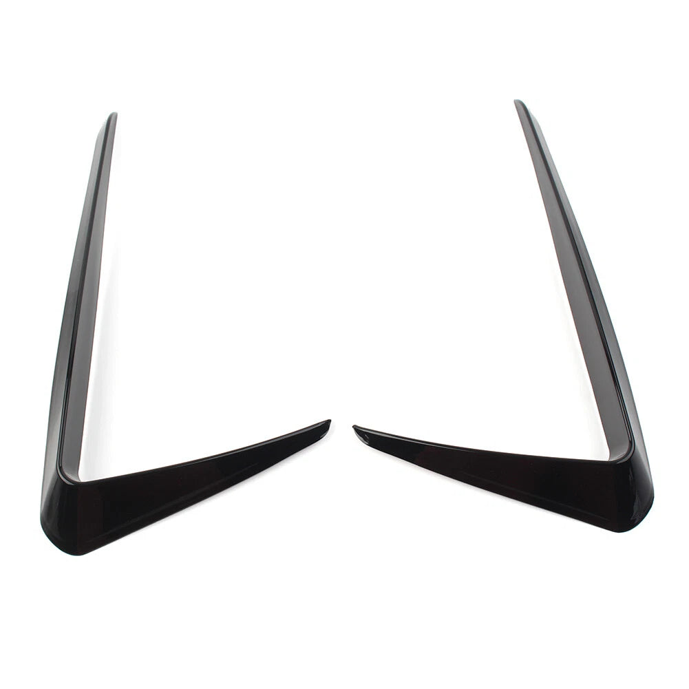 Front Bumper Fog Light Lamp Cover Trim for VW Golf 7 (2013–2016) Glossy Black