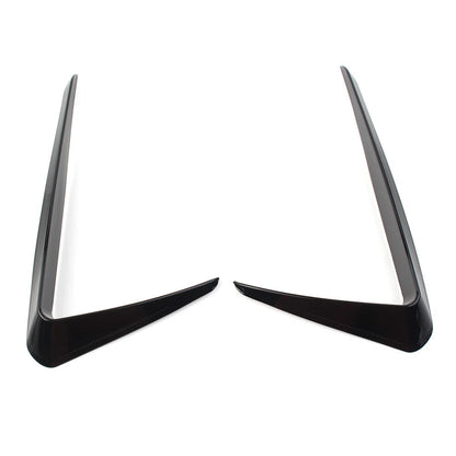 Front Bumper Fog Light Lamp Cover Trim for VW Golf 7 (2013–2016) Glossy Black